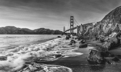 H-3x2-BW-Golden-Gate-Sunset