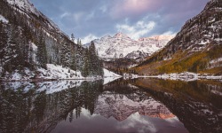 H-3x2-Maroon-Bells-Reflections