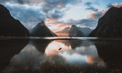 MILFORD-SOUND-sunset-Fjordland-National-Park-pano-44.3