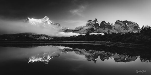 Torres del Paine Sunrise Reflections