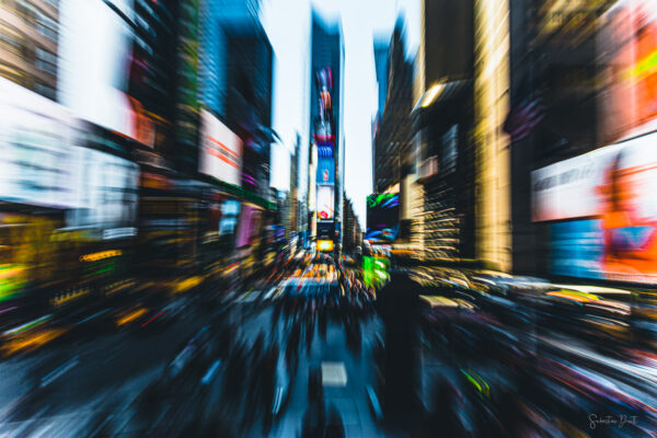 NYC Times Square Time Travel