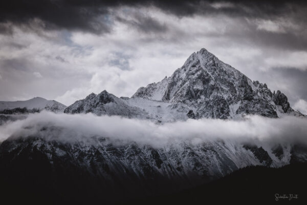 Mount Sneffels in Clouds