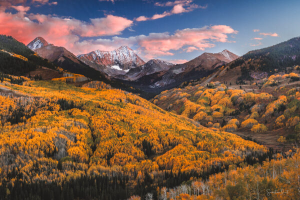 Capitol Peak  Golden Sunset