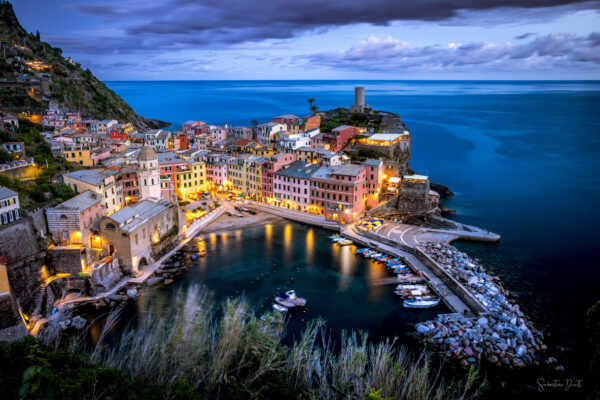 Vernazza Blue Hour