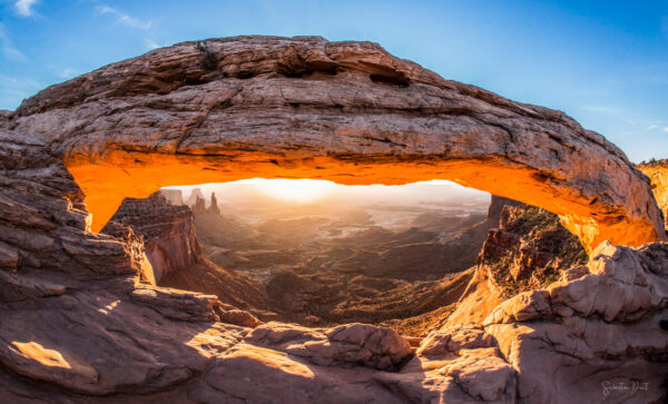 Mesa Arch Fisheye