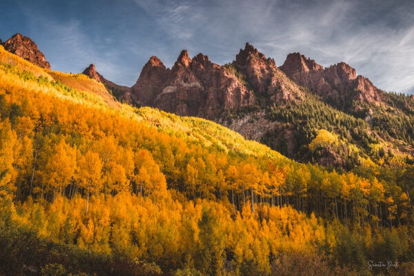 Mt. Sievers in Autumn Glory