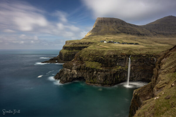 Mulafossur Dreamland Waterfall