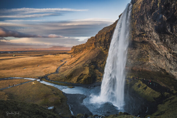 Seljalandfoss Sunset