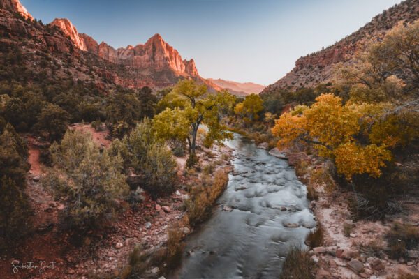 Zion Canyon Junction Bridge