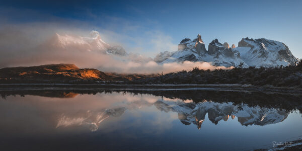 Torres del Paine Sunrise Reflections