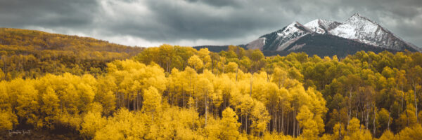 Golden Rockies Mt Sopris