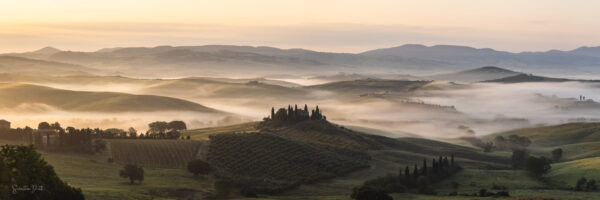 Val D'Orcia - Layers of Mist