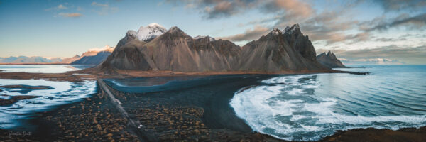 Vestrahorn Blue Sky