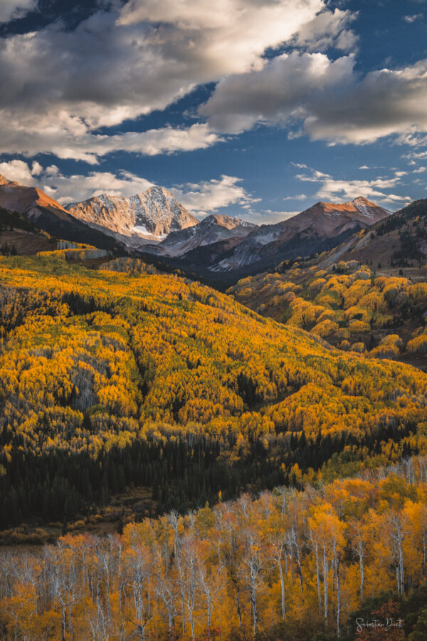 Capitol Peak Golden Sunset