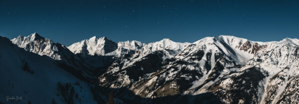 Full Moon Elk Mountains