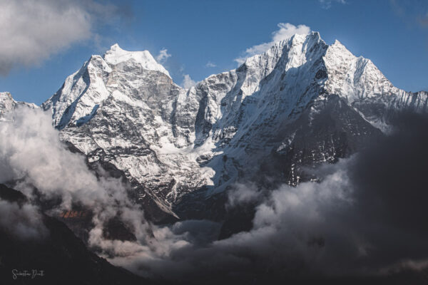 Nepal Himalayas Mt. Thamserku