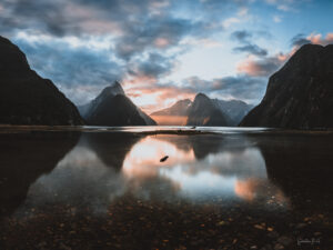 Milford Sound Sunset